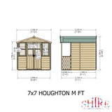 Shire Houghton 7ft x 7ft Summerhouse