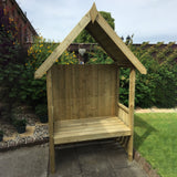 Shire Hebe Arbour 2ft x 4ft - Pressure Treated