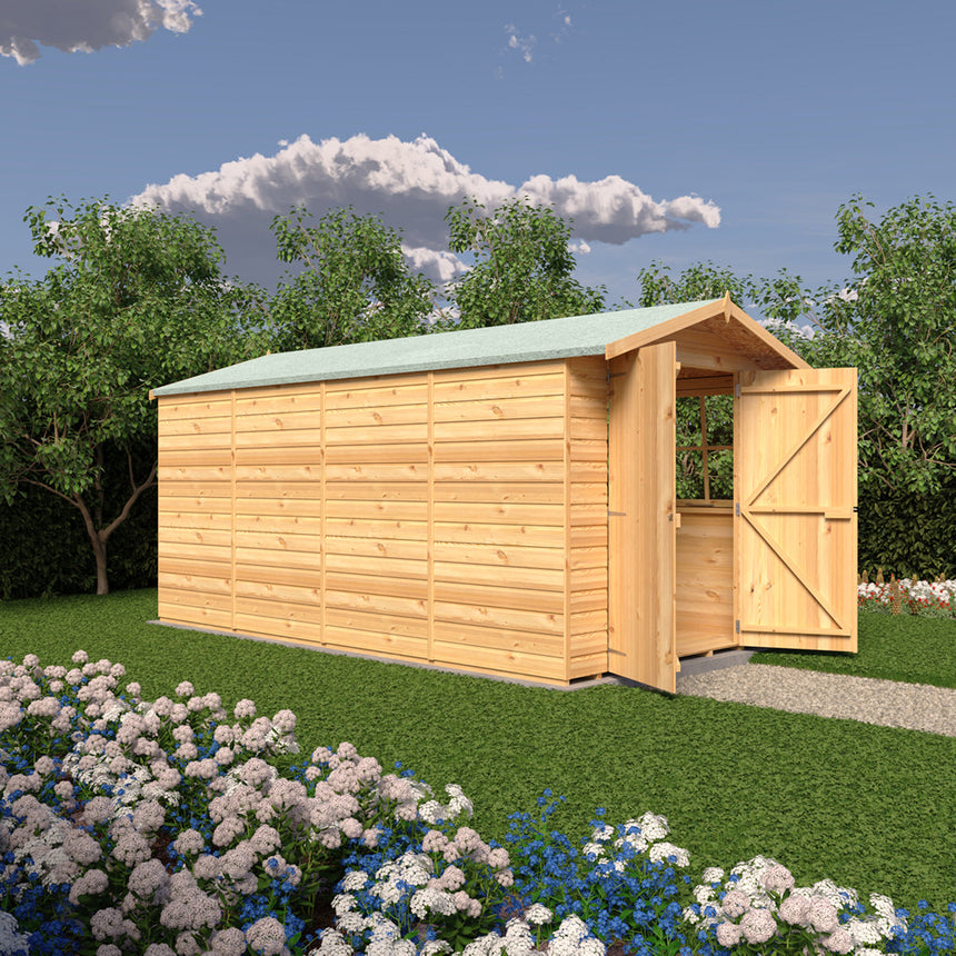 Shire Jersey 7ft x 13ft Shiplap Apex Shed