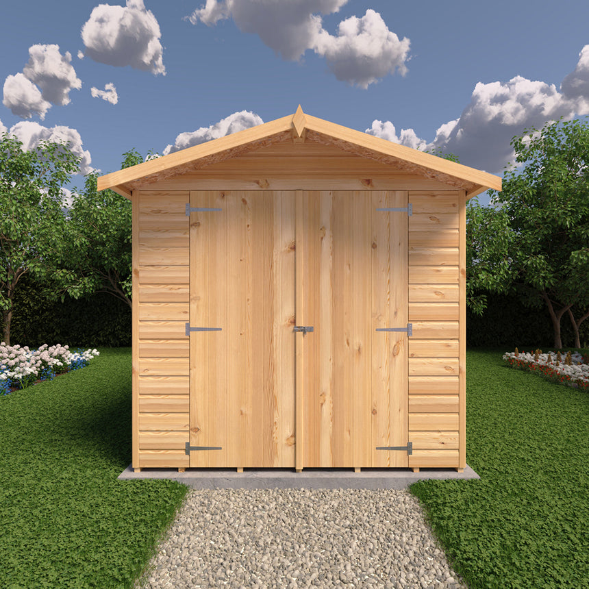 Shire Jersey 7ft x 13ft Shiplap Apex Shed