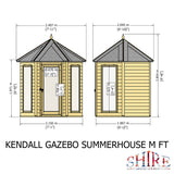 Shire Kendall 6ft x 6ft Summerhouse