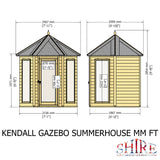 Shire Kendall 6ft x 6ft Summerhouse