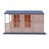 Shire Kensington 7ft x 12ft Summerhouse With Verandah