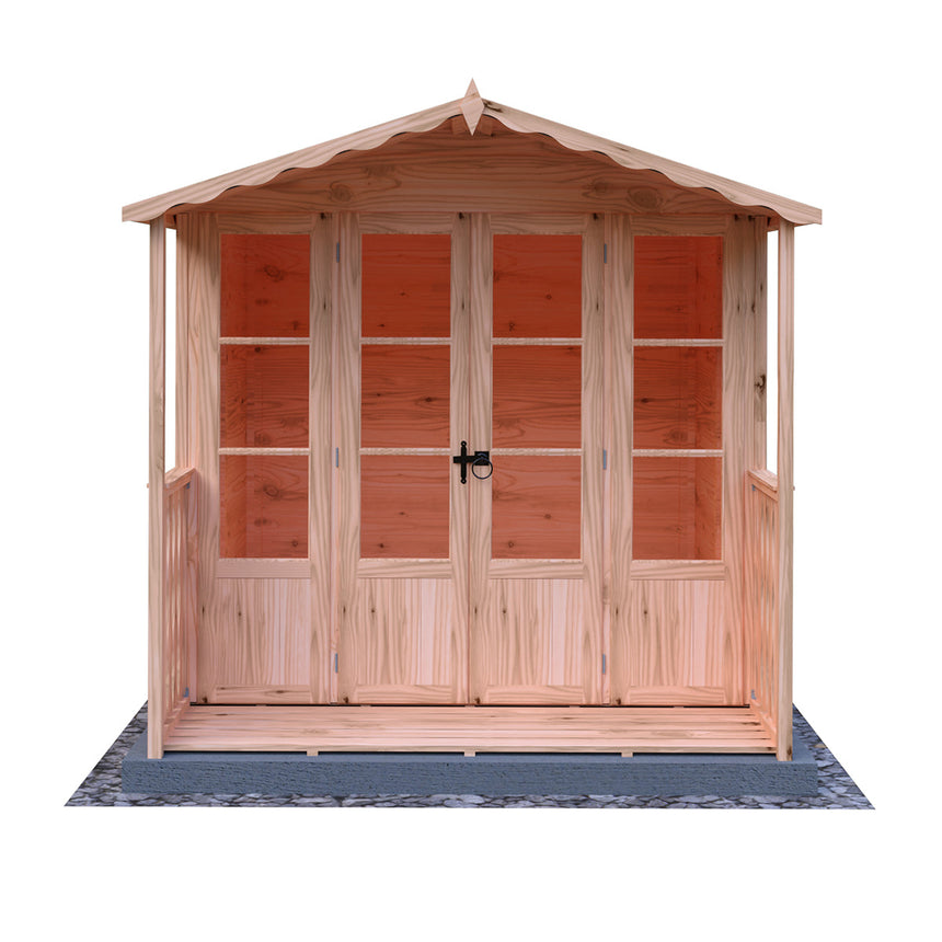 Shire Kensington 7ft x 7ft Summerhouse With Verandah