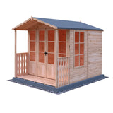 Shire Kensington 7ft x 7ft Summerhouse With Verandah