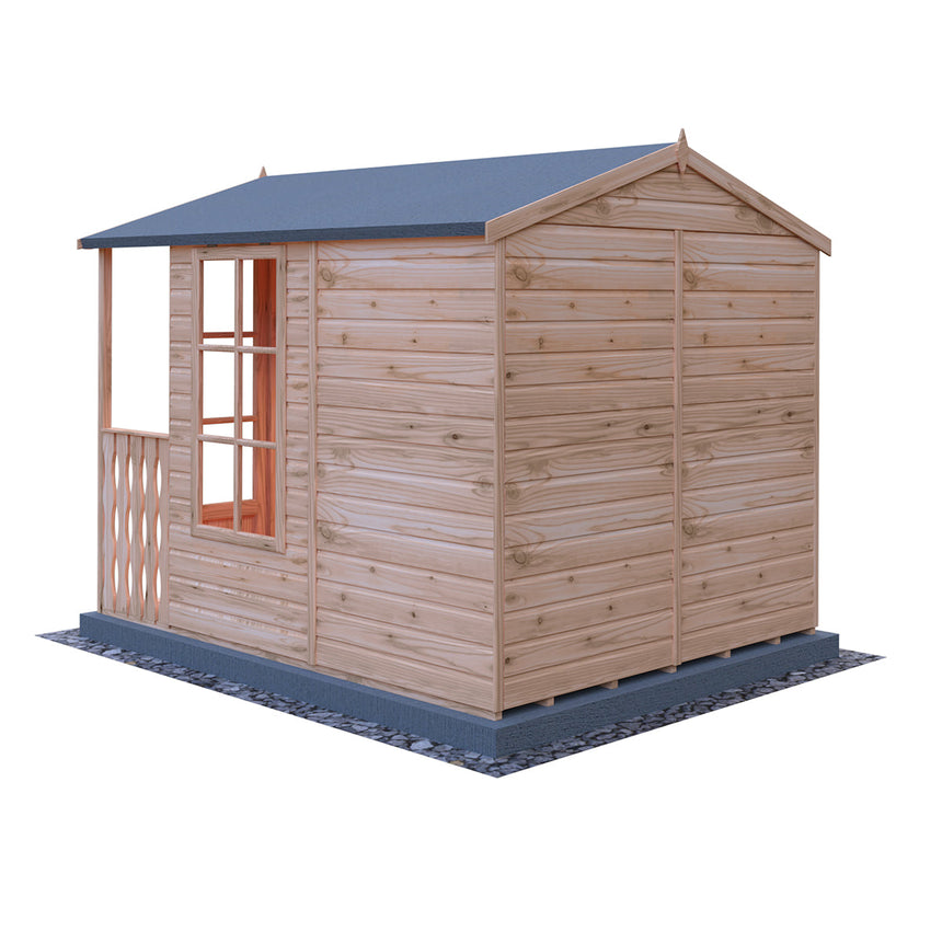 Shire Kensington 7ft x 7ft Summerhouse With Verandah