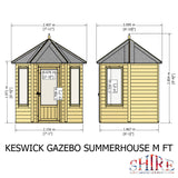 Shire Keswick 6ft x 6ft Summerhouse