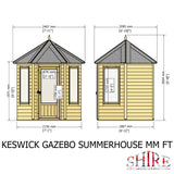 Shire Keswick 6ft x 6ft Summerhouse