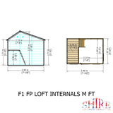 Shire Loft 8ft x 6ft Playhouse