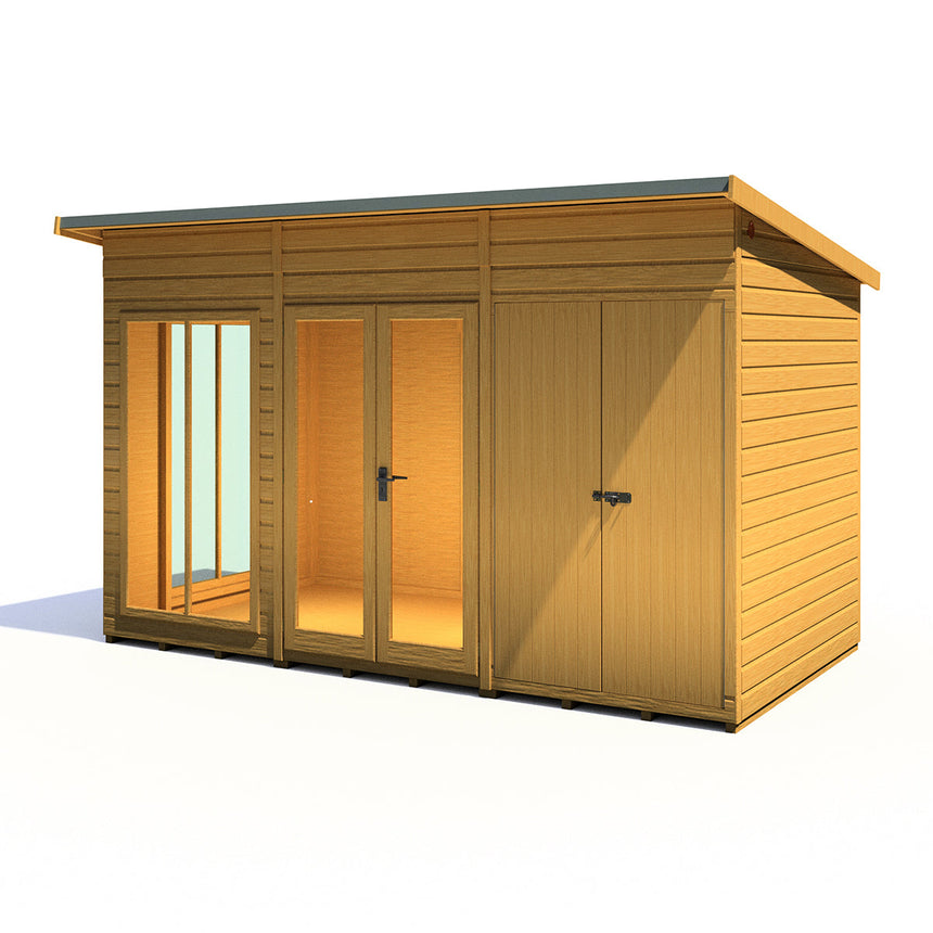 Shire Lela 12ft x 6ft Summerhouse with Storage