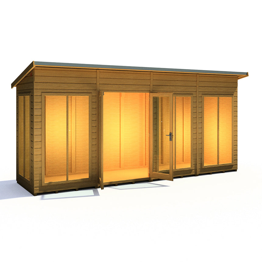 Shire Lela 16ft x 4ft Summerhouse