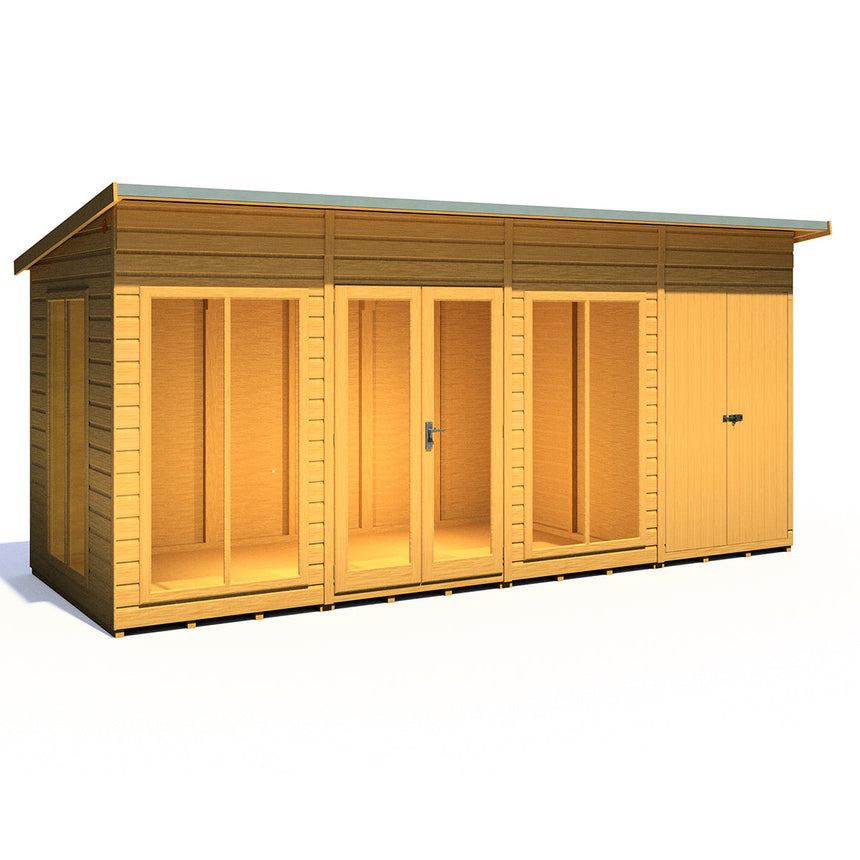 Shire Lela 16ft x 6ft Summerhouse with Storage