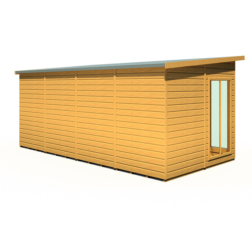 Shire Lela 16ft x 8ft Summerhouse with Storage