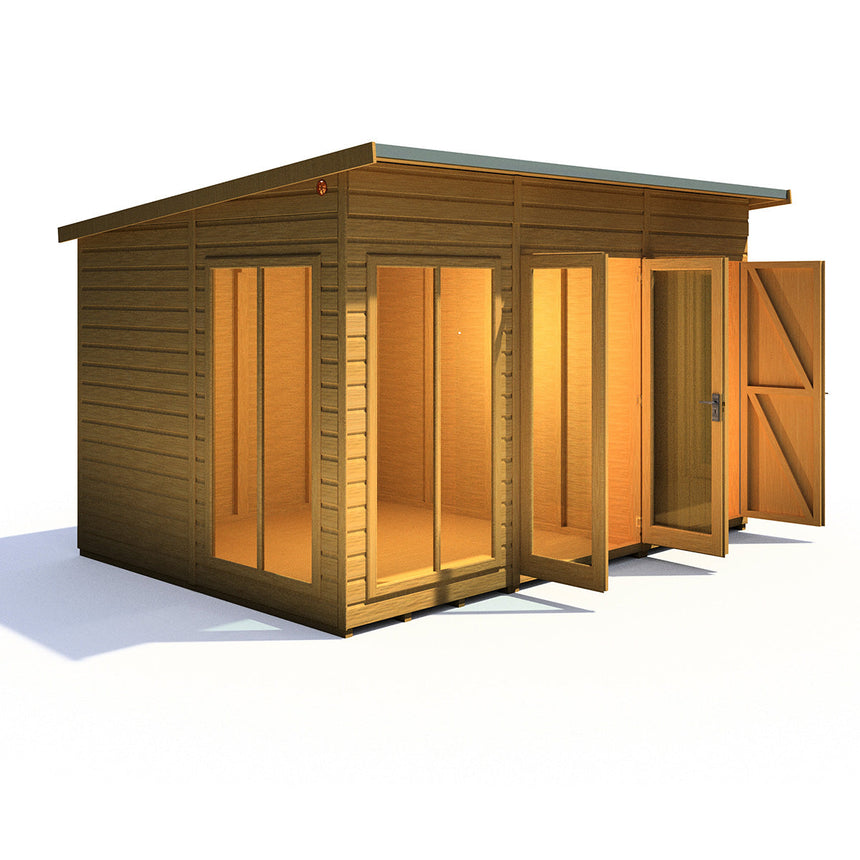 Shire Lela 12ft x 8ft Summerhouse with Storage