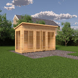 Shire Lela 12ft x 4ft Summerhouse