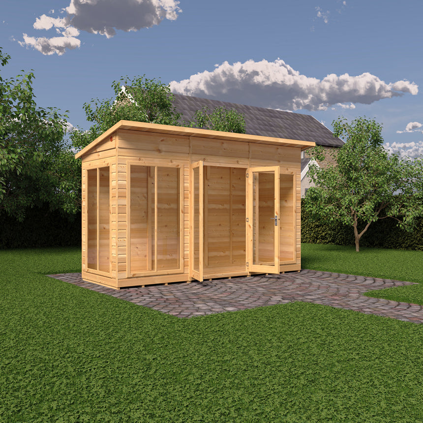 Shire Lela 12ft x 4ft Summerhouse