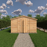 Shire Garden Value Overlap 10ft x 20ft Windowless Shed