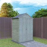 Shire Garden Value Overlap 4ft x 3ft Pressure Treated Shed