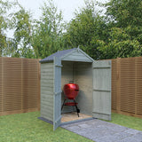 Shire Garden Value Overlap 4ft x 3ft Pressure Treated Shed