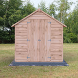 Shire Garden Value Overlap 8ft x 6ft Double Door Shed With Window