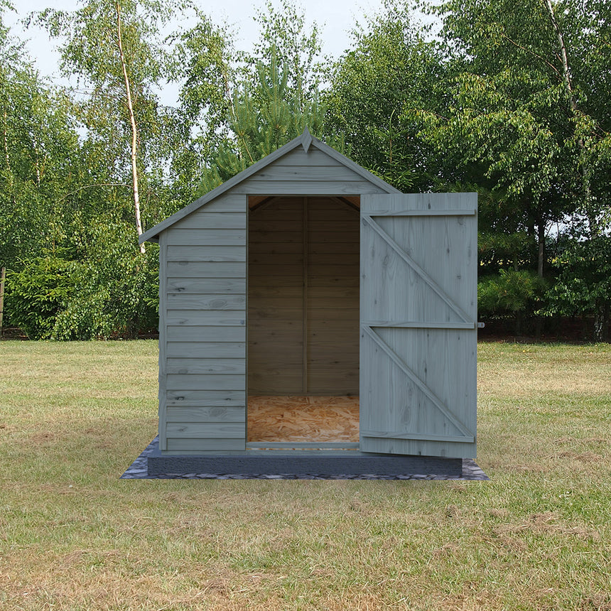 Shire Garden Value Overlap 8ft x 6ft Pressure Treated Shed with window