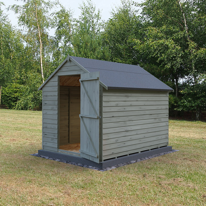 Shire Garden Value Overlap 8ft x 6ft Pressure Treated Shed