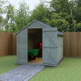 Shire Garden Value Overlap 8ft x 6ft Pressure Treated Shed