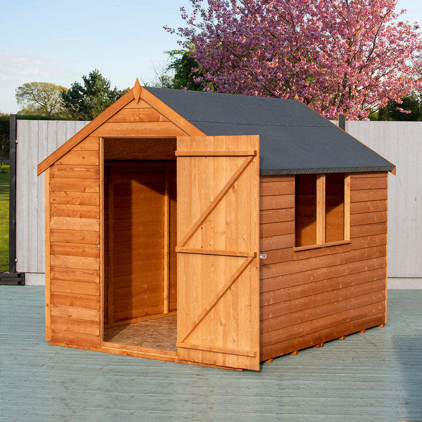 Shire Garden Value Overlap 8ft x 6ft Shed with Window