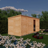 Shire NEW Garden Value 16ft x 6ft Overlap Pent Shed