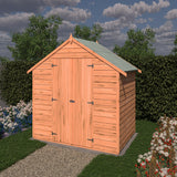 Shire Garden Value Overlap 4ft x 6ft Double Door Shed