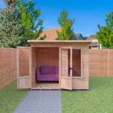 Shire Peony 12ft x 6ft Pent Summerhouse