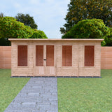 Shire Peony 16ft x 6ft Pent Summerhouse