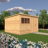 Shire Ranger 12ft x 10ft Pent Shiplap Shed