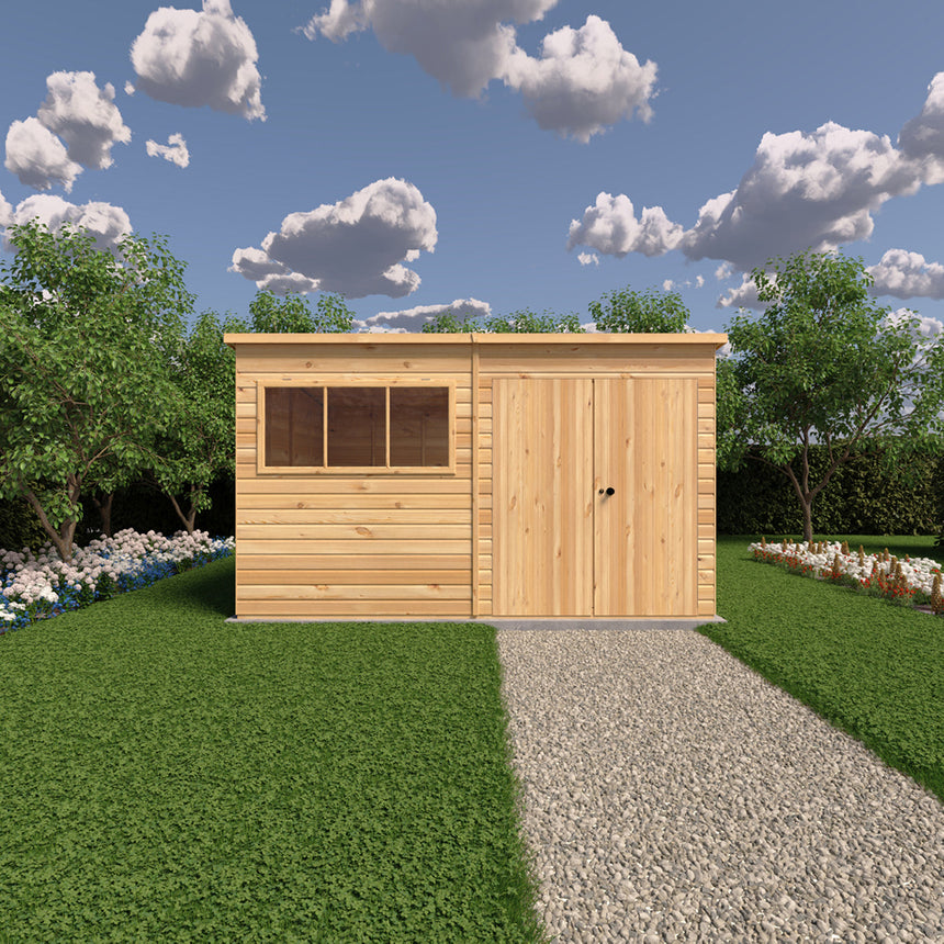 Shire Ranger 12ft x 10ft Pent Shiplap Shed