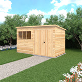 Shire Ranger 12ft x 6ft Pent Shiplap Shed