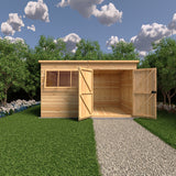 Shire Ranger 12ft x 8ft Pent Shiplap Shed