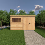 Shire Ranger 12ft x 8ft Pent Shiplap Shed