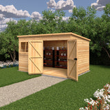 Shire Ranger 12ft x 8ft Pent Shiplap Shed