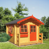 Shire Salcey 8ft x 8ft Mini Log Cabin Playhouse