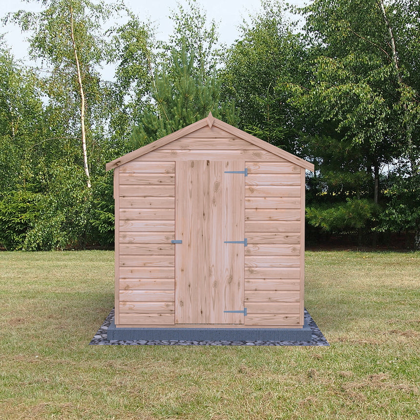 Shire Sherburn 8ft x 6ft Shiplap Shed NEW