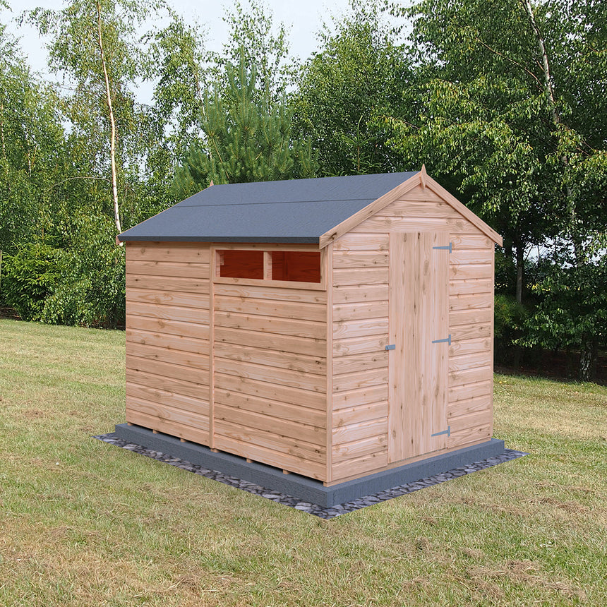 Shire Sherburn 8ft x 6ft Shiplap Shed NEW