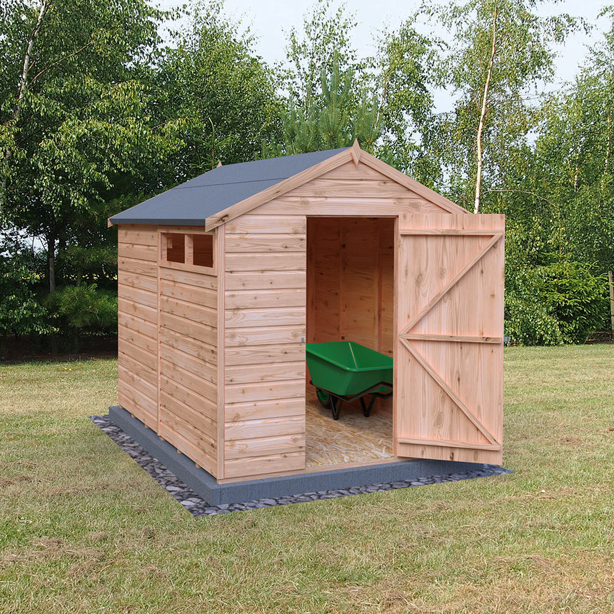 Shire Sherburn 8ft x 6ft Shiplap Shed NEW