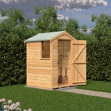 Shire Alderney 7ft x 5ft Shiplap Apex Shed  NEW SIZE