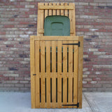 Shire Single 3ft x 3ft Wheelie Bin Store