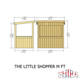 Shire Little 3ft x 5ft Shopper Playhouse