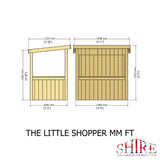 Shire Little 3ft x 5ft Shopper Playhouse