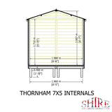 Shire Thornham 7ft x 7ft Summerhouse