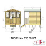 Shire Thornham 7ft x 7ft Summerhouse