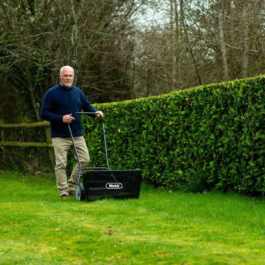 Webb 30cm (12") Roller Hand Lawnmower