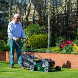 Webb Supreme 46cm (18") Petrol Rotary Lawnmower (Briggs & Stratton Engine)